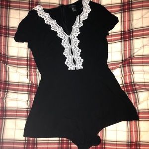 Forever 21 Black Romper